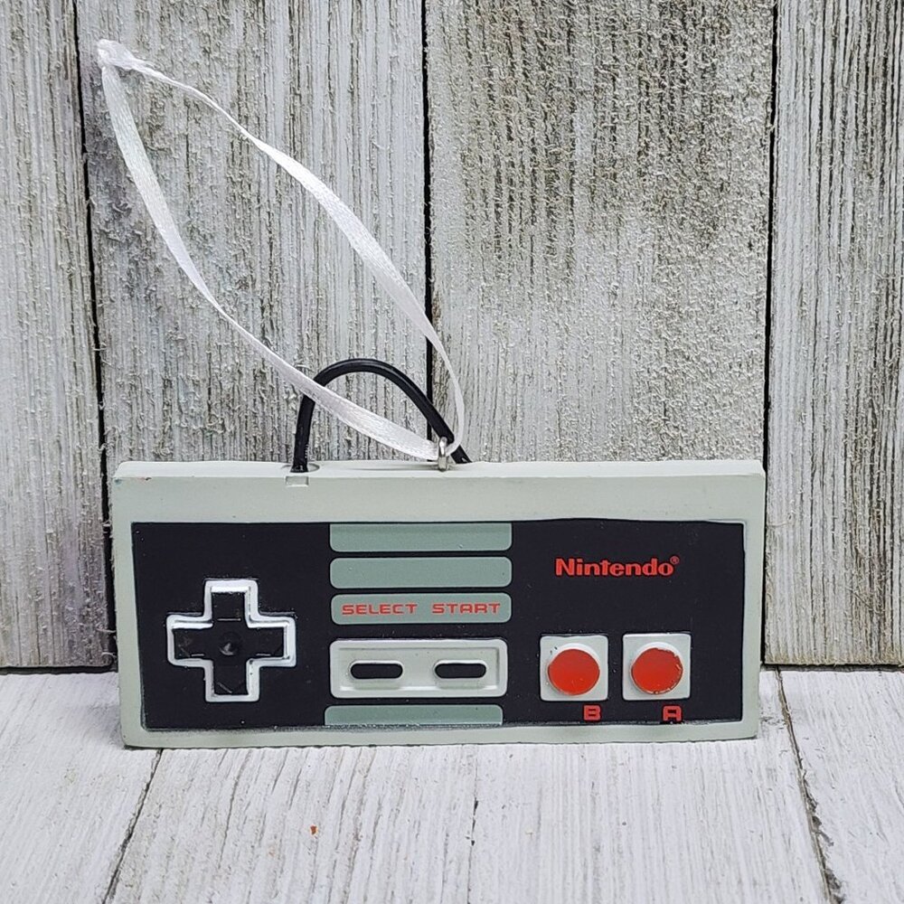 Hallmark Christmas Ornament Nintendo NES Controller 2021 Holiday